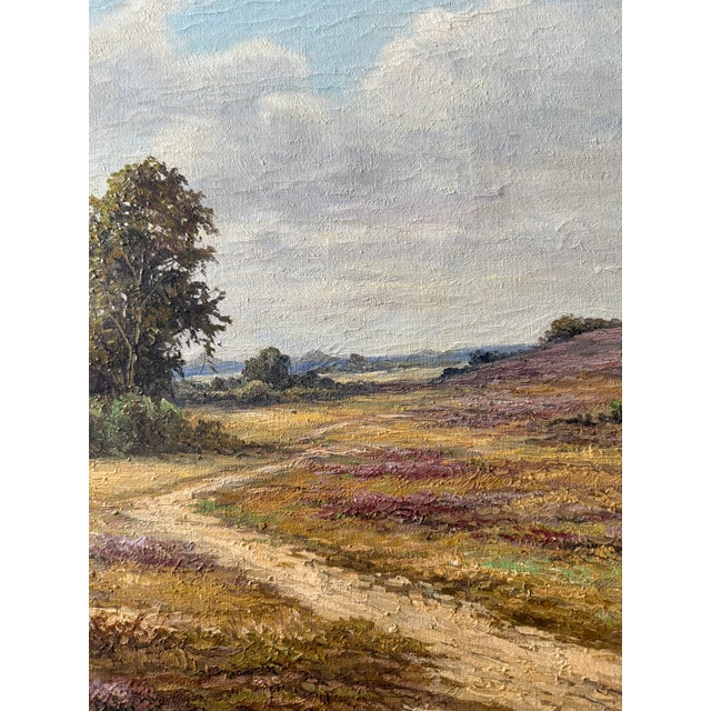 Paint Wilhelm Hugo Rupprecht (1881–1970) German Landscape Oil Painting For Sale - Image 7 of 7