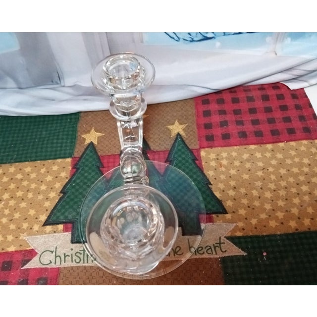 Indiana Glass Company 1950s Indiana Glass Candleabra For Sale - Image 4 of 6