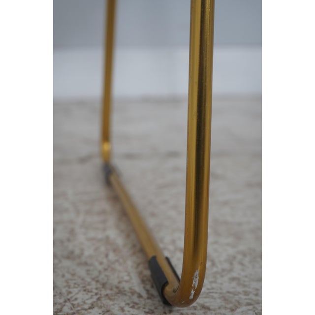 Pair of Modern Design Brass Wire Bar Stools For Sale - Image 15 of 18
