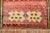 Folk Art Vintage Zabihi Collection Turkish Mini Square Red Rug - 2'6" x 3' For Sale - Image 3 of 4