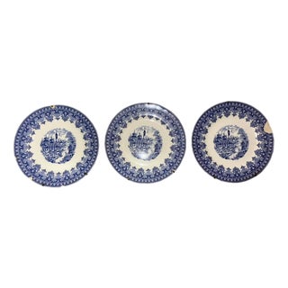 Dishes by Laveno, 1920, Set of 3 For Sale