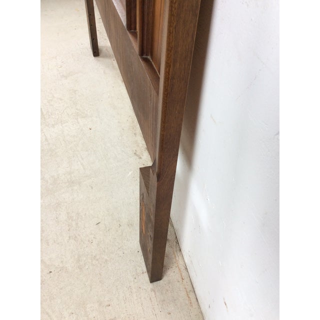 Mid Century Modern Walnut Twin Headboard by Perspecta From Kent Coffey For Sale - Image 12 of 18