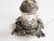 1950s Spanish Empire Silver-Plated Cast Brass Cupid Cherub Lamp With Scavo Flame Shade For Sale - Image 10 of 13