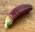 Ceramic Vintage Italian Glazed Ceramic Eggplant For Sale - Image 7 of 11