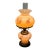 1930s Victorian Gone With the Wind Hurricane Table Lamp For Sale