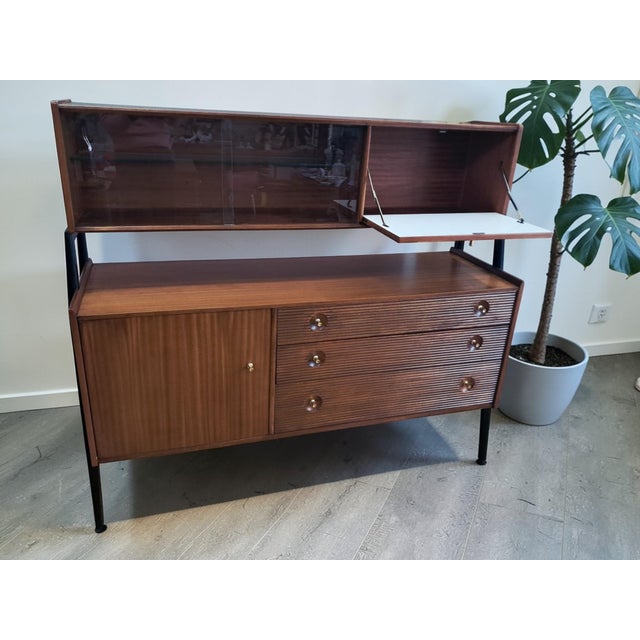 Mid-Century Modern Mid-Century Highboard in Teak from Nathan, 1960s For Sale - Image 3 of 18