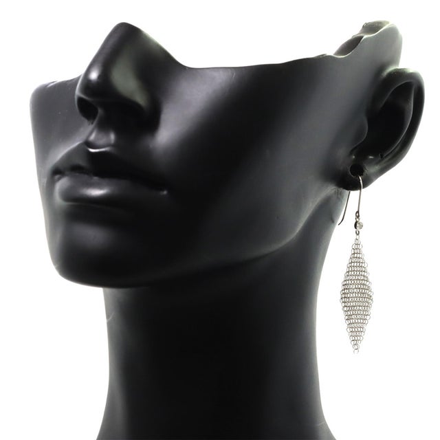 Tiffany Mesh Earrings Silver 2025 | www.urbag.ws