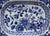 Mid 19th Century Mid-Late 19th Century Chinese Export Blue & White Small Serving Dish or Platter For Sale - Image 5 of 5