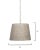 Jamie Young Willow Seagrass Chandelier For Sale In Los Angeles - Image 6 of 8