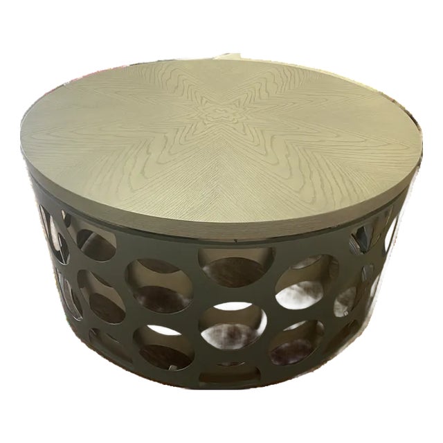 Ambella Designer Console/ Accent Table- Elegant Handcrafted Statement Piece For Sale