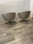 Vintage Cream Swivel Chairs, 1970, Set of 2 For Sale - Image 8 of 11