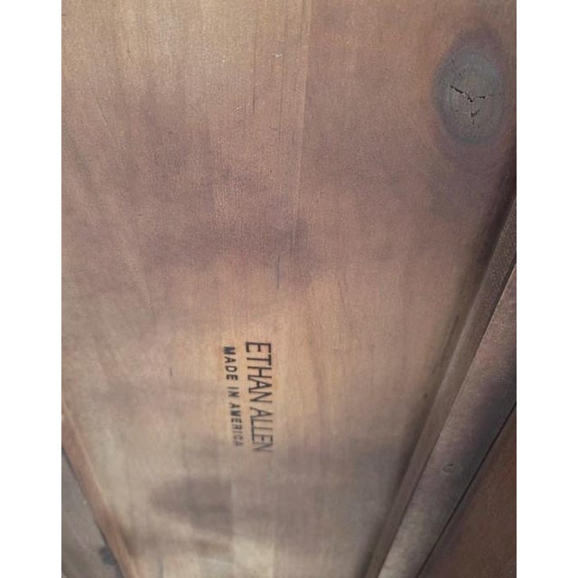 1990s Ethan Allen Maison Bookcase Shelf Console French Country Sideboard Cabinet For Sale - Image 18 of 18