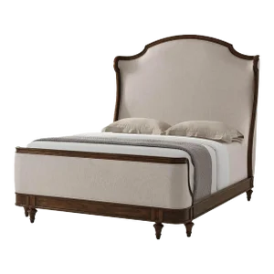 Provincial Carved Queen Size Bed