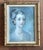 Vintage Original Portrait of Woman on Canvas For Sale - Image 10 of 12