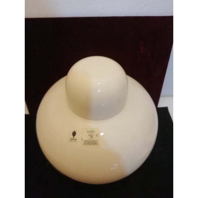 Mid-Century Modern Vase from the Cinesi Series by Carlo Scarpa for Venini, Italy, 1982 For Sale - Image 3 of 12