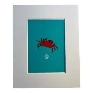 Contemporary Japanese Crab Print
