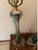 Teal Mid 20th Century Mid-Century Modern Italian Sommerso Murano Glass Fluted Table Lamps - A Pair For Sale - Image 8 of 10