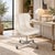 White Vintage Italian Swivel Chair in White Leather and Chrome by Gastone Rinaldi for Rima, 1960s For Sale - Image 8 of 11