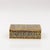 1900s Gilt Brass and Blue Enamel Cigarette Box With Floral and Geometric Decoration For Sale In San Francisco - Image 6 of 6