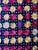 Black Antique Nilak Phulkari Silk Embroidered Textile, Punjab For Sale - Image 8 of 12