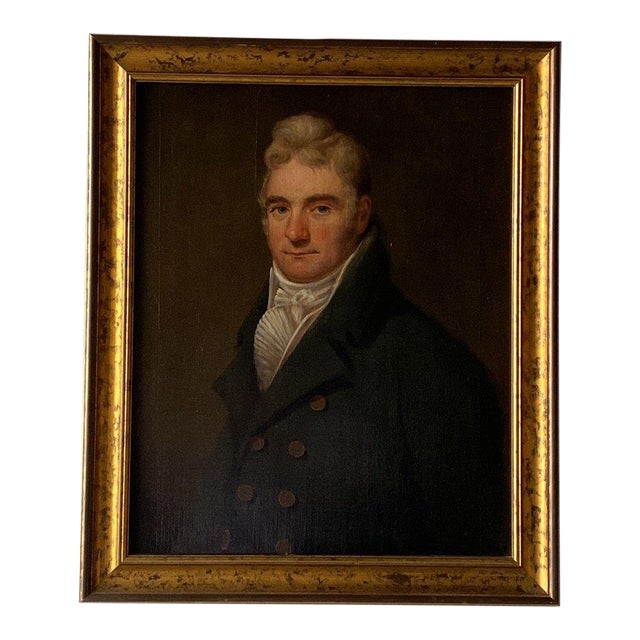 19th Century British School Portrait Of A Gentleman In A Cravat Oil Painting Framed Chairish Only genuine antique gentleman painting approved for sale on www.sellingantiques.co.uk. 19th century british school portrait of a gentleman in a cravat oil painting framed