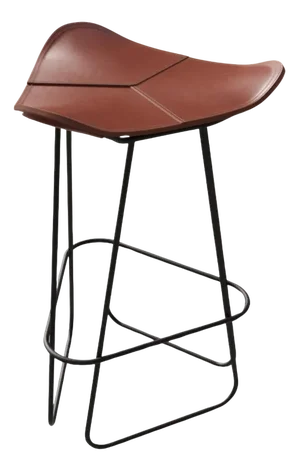 Pampa Leather Counter Stool by Cuero Design