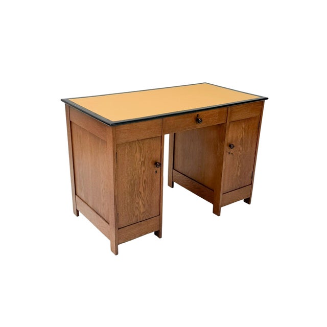 Art Deco Modernist Desk by J.A. Muntendam for L.O.V. Oosterbeek, 1920s For Sale - Image 17 of 17