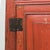 Antique Chinese Red Lacquer Scholar Cabinet With Carved Fretwork, 75.5", Late Qin G / Early Republic For Sale - Image 12 of 18