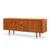 Mid-Century Modern Arne Vodder for Sibast Model 37 Mid Century Danish Teak Tambour Door Sideboard Credenza For Sale - Image 3 of 11