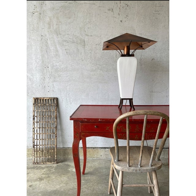 Bring a sharp shot of architectural color and historical subversion into your space with this vintage 1980s–1990s French...