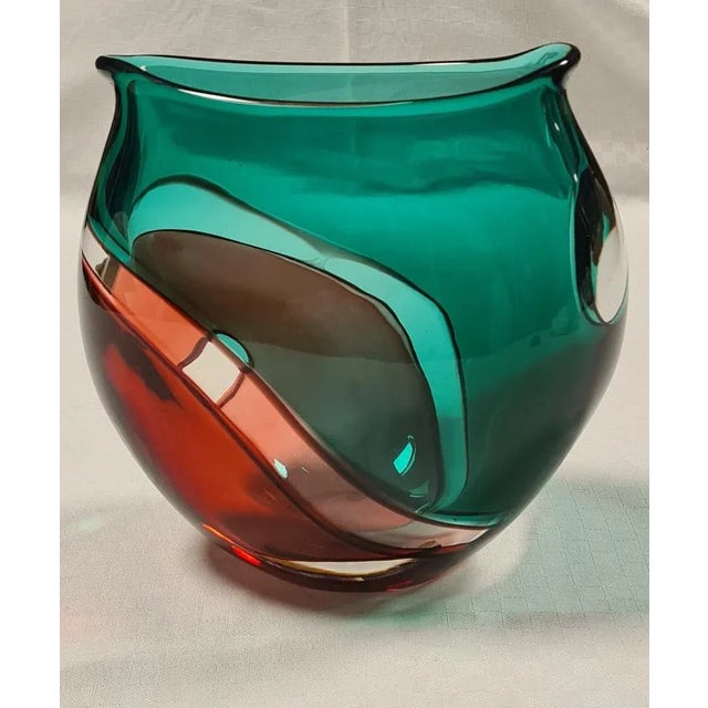 Carnival Series Vase by Archimede Seguso, 1980s For Sale - Image 4 of 12