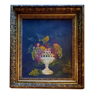 Vintage Still Life Painting For Sale