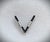 Ww2 Victory "V" Sterling Brooch Pin, Sweetheart Jewelry, Red Stones, White Pearls, & Blue Stones For Sale - Image 12 of 12