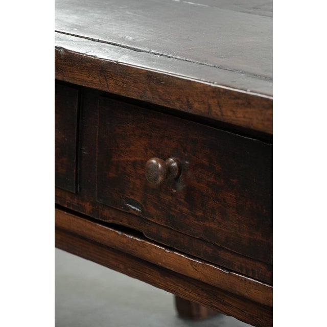 Antique Southern European Chestnut Coffee Table For Sale - Image 16 of 17