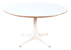Low Mid-Century White Model 5452 Coffee or Side Table by George Nelson for Herman Miller, 1960s