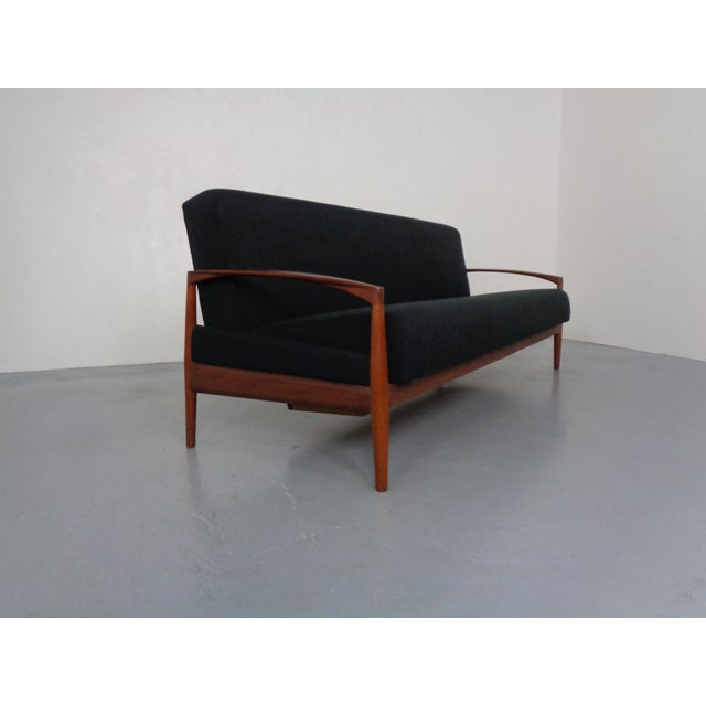 Mid-Century Modern Teak Sofa or Daybed by Carl Straub for Goldfeder, Germany, 1950s For Sale - Image 3 of 18