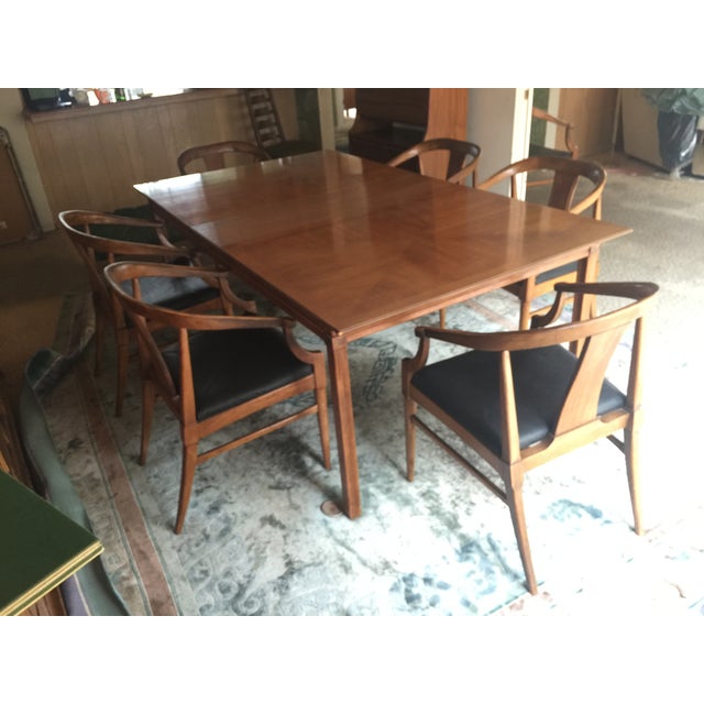 Thomasville Vintage MidCentury Dining Set Chairish