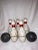 Vintage Rustic Carnival Small Wooden Bowling Set with Two Balls - 7 Piece Set For Sale - Image 9 of 9