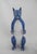 Blue Oaxacan Alebrije Squirrel Wood Carving Mexico Folk Art Figure Sculpture For Sale - Image 8 of 12