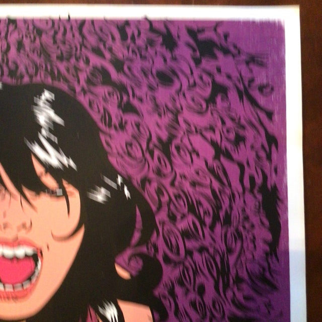 Paul Pope Pop Art Poster “Car Crash” Signed and Numbered For Sale In Sacramento - Image 6 of 12