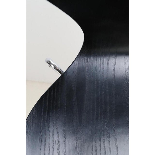 Black Series 7 Chair by Arne Jacobsen for Fritz Hansen, 1996 For Sale - Image 12 of 13
