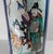Ceramic 19th Century Chinese Powder Blue Umbrella or Cane Holder in Famille Rose Palette For Sale - Image 7 of 18