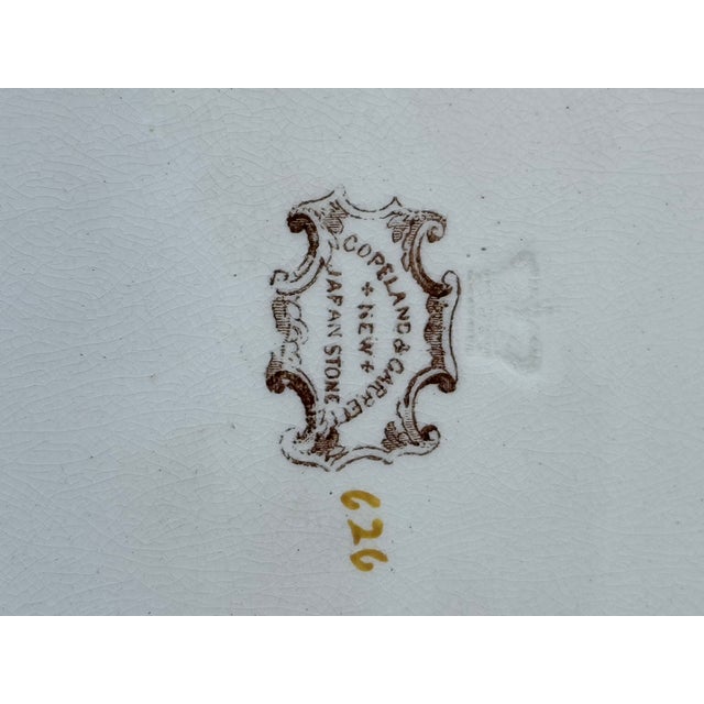 Early Victorian Copeland & Garrett Hand-Painted Ironstone Tureen, C. 1835–45 — A Rare Survivor With Original Stand.