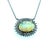 2010s Natural Opal Diamond Pendant Necklace 14k Gold 5.81 TCW Certified For Sale - Image 5 of 7