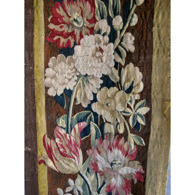 17th Century Pair of Brussels Tapestry Borders With Lion Heads, 17th Century For Sale - Image 5 of 12