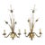 Gold Wall Sconces in the style of Bagues, 1970s, Set of 2 For Sale - Image 8 of 8