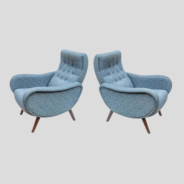 Vintage Lady Chairs by Marco Zanuso, 1950s, Set of 2 For Sale - Image 13 of 13