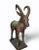 Brown A Pair of Handcrafted Mountain Goats For Sale - Image 8 of 9