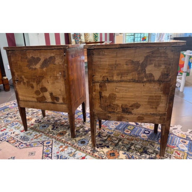 Neoclassic Bedside Table, 1770s For Sale - Image 10 of 11