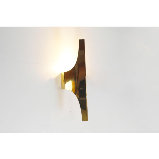 Vintage Brass Wall Lights from Doria Leuchten, 1970s, Set of 2 For Sale - Image 6 of 10